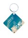 The English Phrases Wooden Keychain