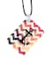 Anchor Printed Car Mirror Pendant