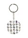 Anime Detective Conan Characters Printed Keychain