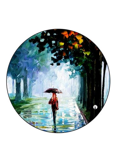 Woman Printed Fridge Magnet Multicolour