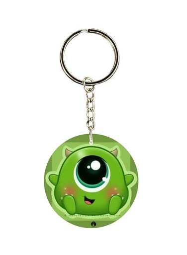 Cartoon Theme Single Sided Keychain