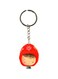 Double Sided Child In Winter Wear Printed Keychain
