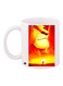 The Lion King Printed Coffee Mug White/Yellow/Red 11ounce