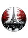 Effiel Tower Printed Fridge Magnet Multicolour