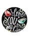 English Phrases Printed Fridge Magnet Multicolour