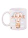 Bunny Printed Coffee Mug White/Beige/Blue