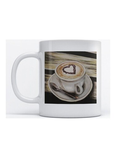Mug Coffee Lovers for Coffee and Tea White