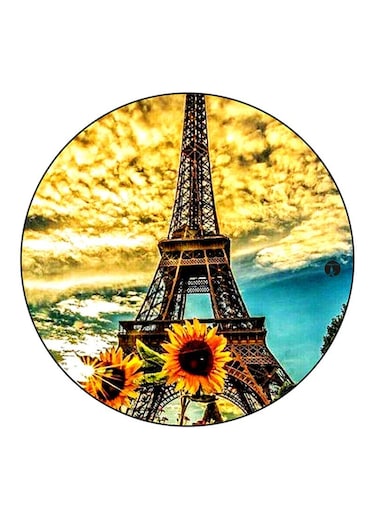 Effiel Tower Printed Fridge Magnet Multicolour