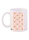 Floral Printed Coffee Mug White/Beige/Pink 11ounce
