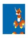 Metal Plate Of The Anime Digimon Poster Multicolour