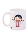Anime Chibi Maruko Chan Printed Mug White/Black/Red Standard Size