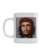 Guevara Printed Ceramic Mug White/Brown/Beige 350ml