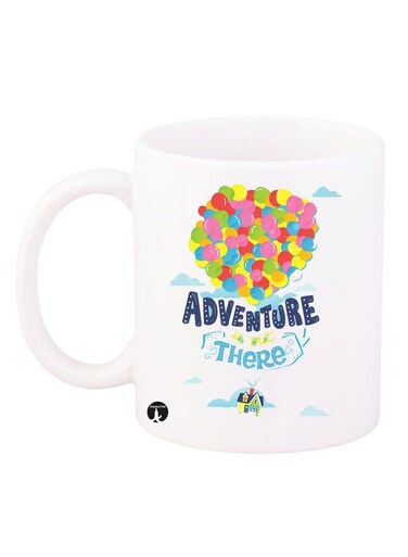 Printed Coffee Mug White 350ml