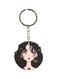 Girl Printed Keychain