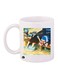 Sonic Printed Mug White/Beige/Blue
