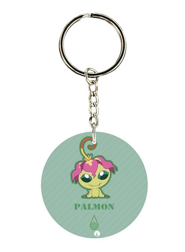 The Anime Digimon Printed Keychain