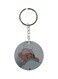 Single Sided Cartoon Themed Keychain