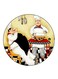 Chefs Printed Fridge Magnet Multicolour