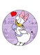 Disney Character Printed Fridge Magnet Multicolour