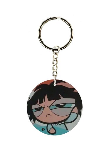 Cartoon Character Printed Keychain