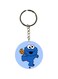 Double Sided Cartoon Printed Keychain