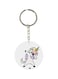 Unicorn Printed Keychain