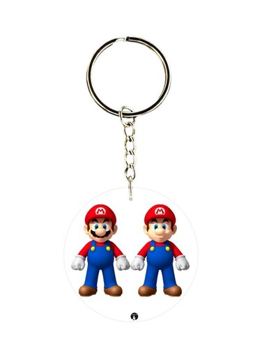 Cartoon Character Printed Keychain