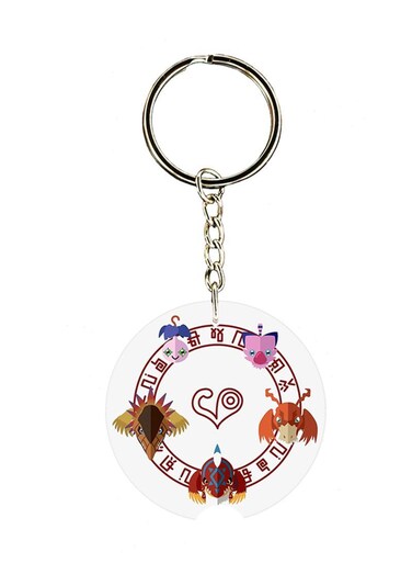 Anime Digimon Key Chain