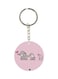 Elephant Printed Keychain