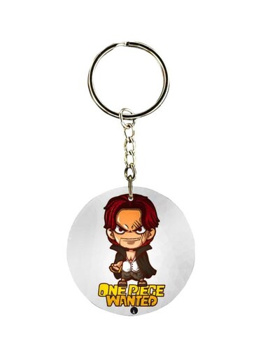 Anime One Piece Printed Keychain