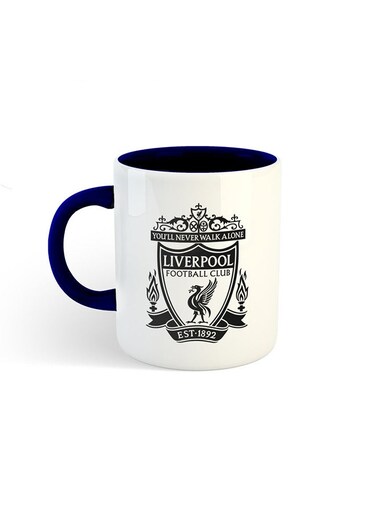 Sport Club Printed Mug White/Navy