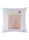 Printed Cushion polyester White/Pink/Black 30x30cm
