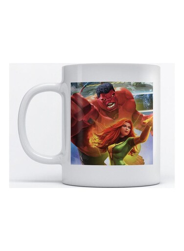 Mug Hulk for Coffee and Tea White