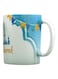 Ramadan Mubarak Printed Mug White/Blue/Yellow
