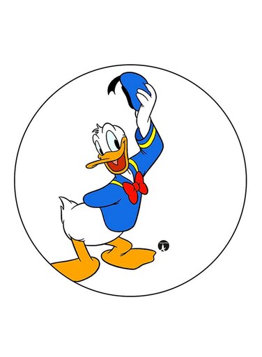 Disney Character Printed Fridge Magnet Multicolour