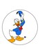 Disney Character Printed Fridge Magnet Multicolour