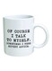 Expert Advise Quote Printed Coffee Mug White/Black Standard Size