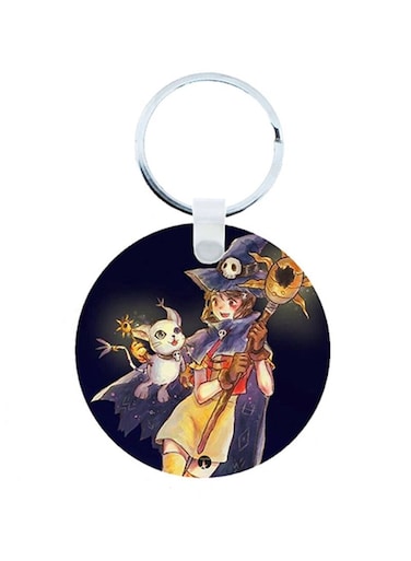 Digimon Anime Wooden Keychain