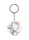 Squirrel Themed Single Sided Keychain