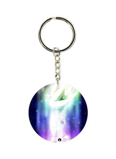 Sonic Double Side Printed Keychain
