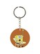 Double Sided Cartoon Printed Keychain