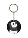 Double Sided Panda Printed Keychain