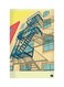 Printed Fridge Magnet Multicolour 8.5x0.4x5.5cm