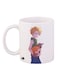 Digimon Printed Mug White/Green/Blue 12ounce
