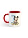Mickey Mouse Printed Mug White/Red