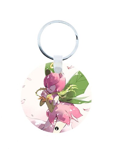 Digimon Anime Wooden Keychain