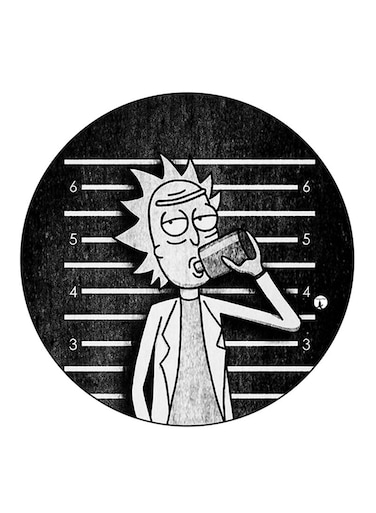Rick And Morty Printed Fridge Magnet Multicolour