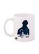 The TV Show Sherlock Printed Mug White/Blue 12ounce