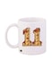 Stranger Things Printed Mug White/Brown/Beige