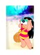 Printed Fridge Magnet Multicolour 8.5cm
